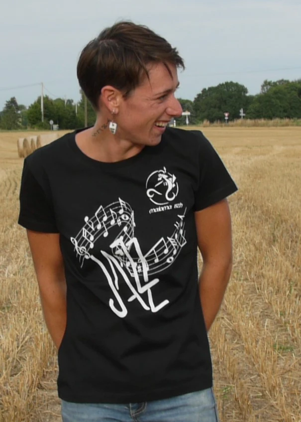 Tee-shirt manche courte pour femme JAZZ Mélodie